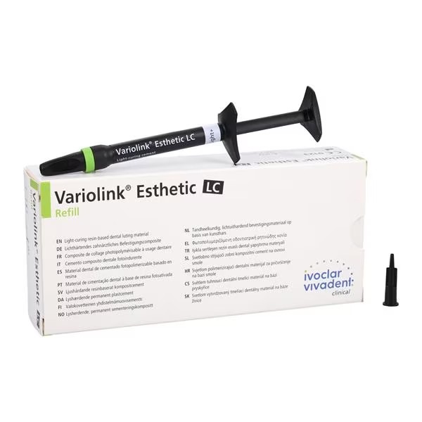 Variolink Esthetic LC Automix Cement Light + 2 Gm Refill Ea - Click Image to Close